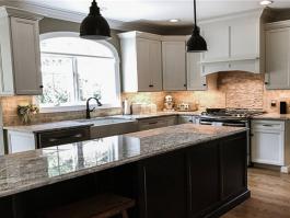 Modular Luxury Kitchen Cabinets-PR-AN001