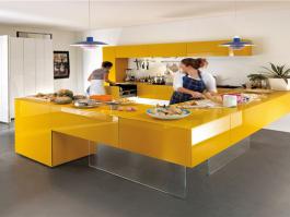 High Gloss Lacquer Kitchen Cabinet-PR-AN004