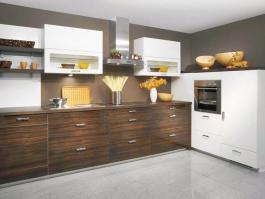 Shaker style MDF lacquer finished kitchen cabinet-PR-BK007