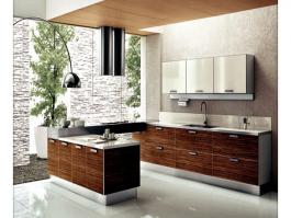 Laminate Finish Kitchen Cabinet PR-DL59