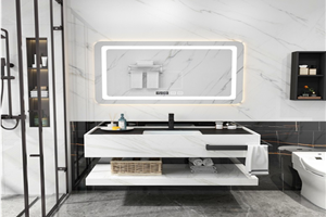 Top Modern Bathroom Vanity Double Basin Bathroom Vanity Desk Vanity Mirror