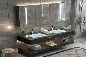 High Quality Custom Colorful Mirror Vanity Bathroom Vanity Light Hotel Vanity Sink Lowes