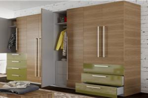 Small Luxury Glass Wardrobe PR-CLC155