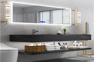 New Style custom vanity mirror vanity basin cabinet vanity cupboard