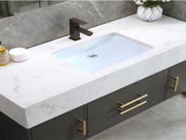 Factory price customized floating bathroom cabinet-PR-BK080