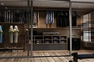 Wooden Walk-in Closet PR-C22