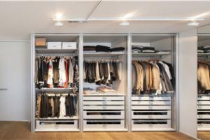 Modern Walk In Closet Cabinet PR-C55