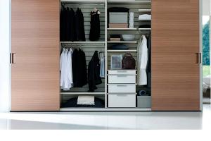 walk in closet organizer wardrobe-AN078