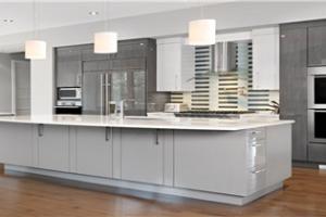 high gloss acrylic kitchen cabinets  PR-T105