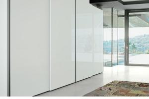 two door wooden closet wardrobe-AN089