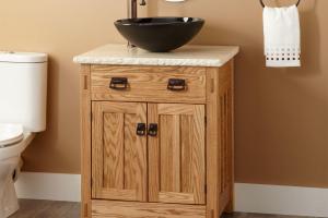 bathroom vanity marble-AN099