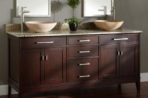 antique bathroom vanity set-AN103