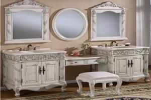 Professioanl manufacturer luxury vanity table sink vanity small stainless steel vanity cabinet