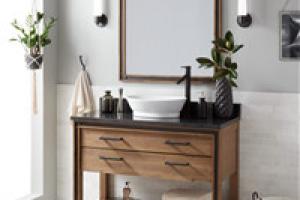 Factory price Hotel Bathroom Vanity Cabinet Chinese Bathroom Vanity--PR-BK108