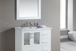 Modern Ddesign Hotel Marble Countertop Wall Mount Floating Cabinet Bathroom Vanity Cabinets with Sink-PR-BK128