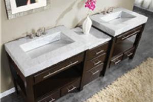 Wholesale square basin bathroom vanity cabinets bathroom furniture set modern floor mounted bathroom-PR-BK133