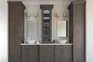 Chinese modern bathroom vanity Sanitary ware furniture--PR-BK144