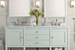 Bathroom Wash Cabinets Bathroom Cabinet Classic Cabinet Bathroom Vanities With Leg-PR-BK150 - 副本 - 副本 - 副本