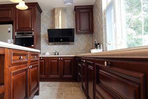 Gray glossy cheap price wooden cabinets kitchen prm0728-25