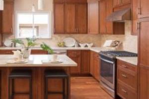 Wood kitchen cabinets PR-A0730 - 副本