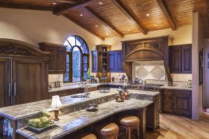 Solid wood kitchen cabinets with sink set prm0728-30