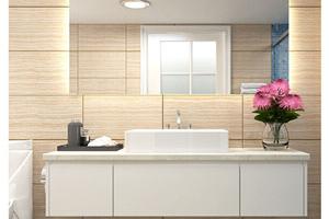 Double Sink Single Sink Bathroom vanity make up bathroom cabinet