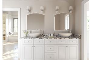 Hot sale modern Lacquer bathroom vanity furniture set mounted bathroom 