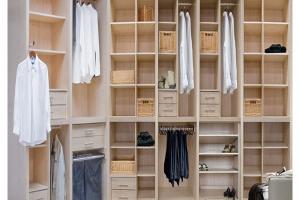 European style 4 door bedroom wardrobe with sliding door design