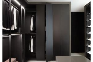  Wholesale modern design DIY MDF wardrobe closet with mirror dressing table