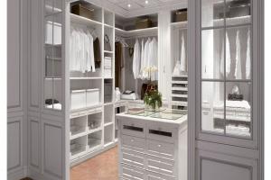 MDF wardrobe bedroom closet with mirror dressing table 