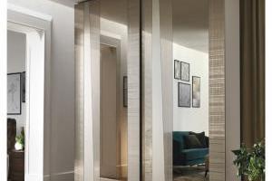 Wardrobe with shelf and hanger children's wardrobe bedroom closet wardrobe PR-a